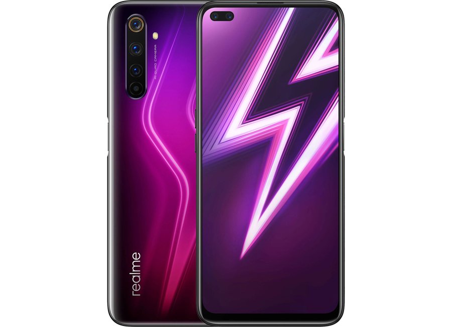 Realme მობილური ტელეფონი 6 Pro (RMX2063) 8GB/128GB Dual sim LTE Red ...