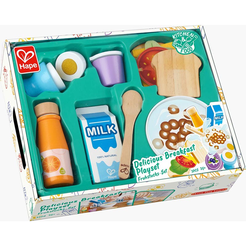 Hape Play Food - Delicious Breakfast Playset main image 0
