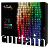 Smart Led გირლიანდა Twinkly Curtain RGBW 210, Gen II, IP44TWW210SPP-TEU