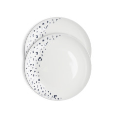 თეფში (2ც) - ზენ - ფაიფური - 25სმ