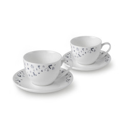 ჭიქა ლამბაქით (2ც) - ზენ - ფაიფური - 7სმ