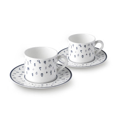 ჭიქა ლამბაქით (2ც) - შინ - ფაიფური - 7სმ