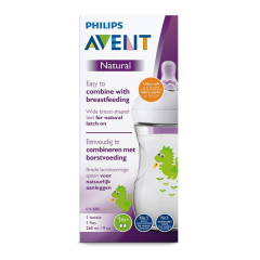 ბოთლი "Avent" "Natural" დრაკონი  , 260 მლ, 1 თვიდან, 2 image