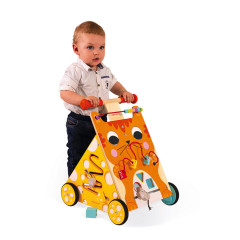 Janod - განმავითარებელი სათამაშო ვოლქერი Janod Multi-Activities Cat Baby Walker (ჯანოდი), 2 image