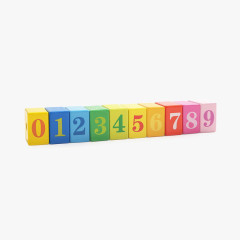 TopBright მუხლუხოს ფორმის ხის კუბები ციფრებით TB7715 (ტოპ ბრაითი), 3 image