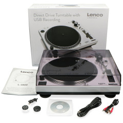 Lenco ფირსაკრავი L-3808 Direct drive თეთრი (ლენკო), 5 image