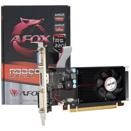 AFOX ვიდეო დაფა Radeon R5 220 1GB DDR3 64Bit DVI HDMI VGA LP Single Fan