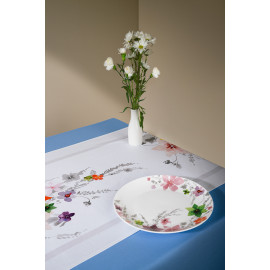 თეფში (2ც) - ბატონიშვილი - ფაიფური - 25სმ, 3 image