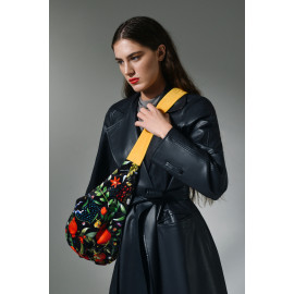 ჩანთა - ბროწეულების ბაღი - შავი, 2 image