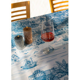 სუფრა - აფხაზეთი, ზომა: 140 x 140 სმ, აირჩიეთ მასალა: პოლიესტერი, 2 image