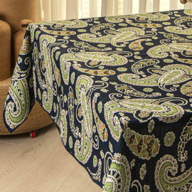 სუფრა - მანები - მწვანე, ზომა: 210 x 140 სმ, აირჩიეთ მასალა: პოლიესტერი, 2 image