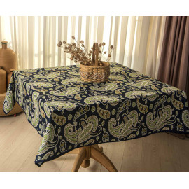 სუფრა - მანები - მწვანე, ზომა: 210 x 140 სმ, აირჩიეთ მასალა: პოლიესტერი, 3 image