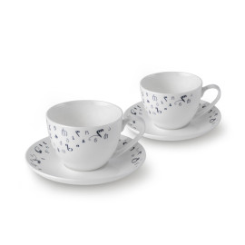 ჭიქა ლამბაქით (2ც) - ზენ - ფაიფური - 7სმ