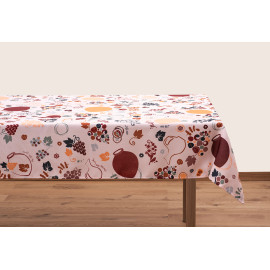 სუფრა - ქვევრები - თეთრი, ზომა: 140 x 140 სმ, აირჩიეთ მასალა: პოლიესტერი, 2 image