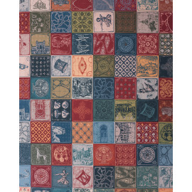 სუფრა ქართული, ზომა: 210 x 140 სმ, აირჩიეთ მასალა: პოლიესტერი, 5 image