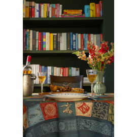 სუფრა ქართული, ზომა: 210 x 140 სმ, აირჩიეთ მასალა: პოლიესტერი, 4 image