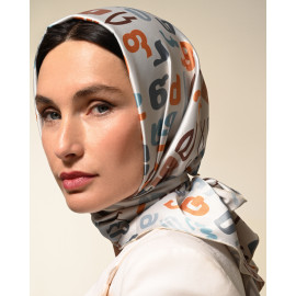 შარფი - ანბანი - ბეჟი, 3 image