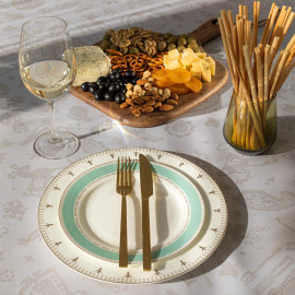 თეფში (2ც) - ბედიის ბარძიმი - ფაიფური - 20სმ, 3 image