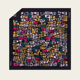 აბრეშუმის შარფი - თან