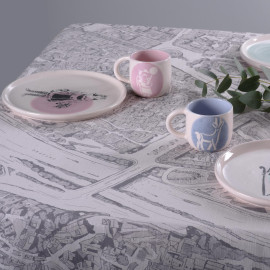 სუფრა თბილისი, ზომა: 140 x 140 სმ, აირჩიეთ მასალა: პოლიესტერი, 3 image