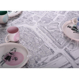 სუფრა თბილისი, ზომა: 140 x 140 სმ, აირჩიეთ მასალა: პოლიესტერი, 5 image