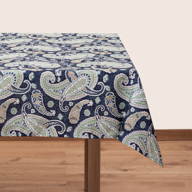 სუფრა - მანები - მწვანე, აირჩიეთ მასალა: პოლიესტერი, ზომა: 210x140