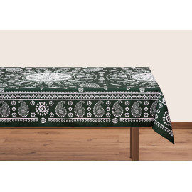 სუფრა - კალა - მწვანე, ზომა: 210 x 140 სმ, აირჩიეთ მასალა: პოლიესტერი, 3 image