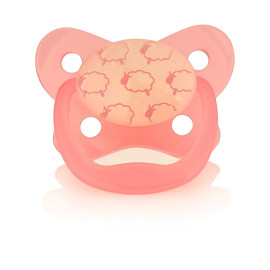 მანათობელი ორთოდონტული სილიკონის მატყუარა ვარდისფერი (0-6 თვე) - Dr.brown's, 4 image