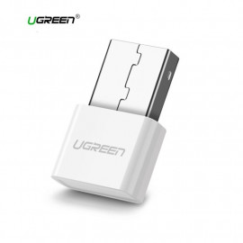 Bluetooth ადაპტერი - UGREEN CM109 (30723) USB Bluetooth 4.0 Adpater White
