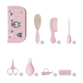 Miniland ჰიგიენური საშუალებების ნაკრები Baby Kit Rose (მინილენდი), 4 image