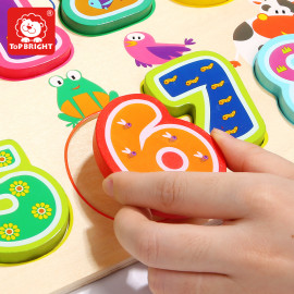 TopBright ფაზლი ცხოველები და რიცხვები TB120325 (ტოპ ბრაითი), 5 image