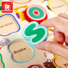 TopBright ფაზლი ცხოველები და ანბანი TB120324 (ტოპ ბრაითი), 6 image