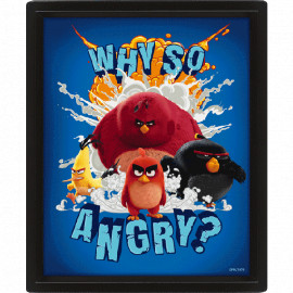 Angry Birds (Why So Angry?) 3D პოსტერი
