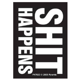 Shit Happens Acrylic Keychain გასაღების საკიდი, 3 image