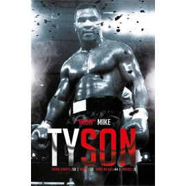 Mike Tyson (Boxing Record) Maxi Poster