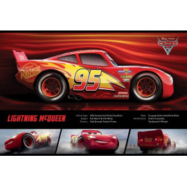 Cars 3 (Lightning McQueen Stats) Maxi Poster