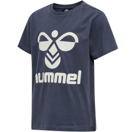 HMLTRES ბავშვის მოკლემკლავიანი მაისური Hummel (ჰუმელი), ფერი: ლურჯი, ზომა: 116