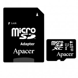 Apacer მეხსიერების ბარათი AP64GMCSX10U1-R