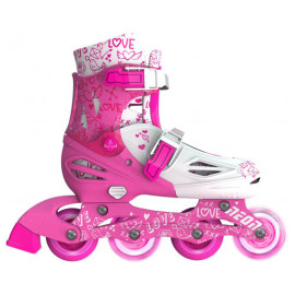 Neon როლიკები (29-33 ზომა) ვარდისფერი NT09P4, 4 image