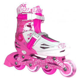 Neon როლიკები (34-38 ზომა) ვარდისფერი NT10P4, 6 image