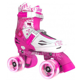 Neon როლიკები (34-38 ზომა) ვარდისფერი NT10P4, 5 image