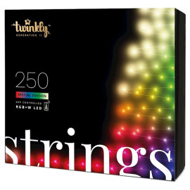 Smart Led გირლიანდა Twinkly Strings RGBW 250, Gen II, IP44TWS250SPP-TEU