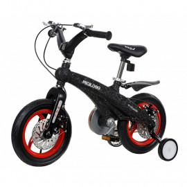 Miqilong საბავშვო ველოსიპედი MQL-GN12-Black