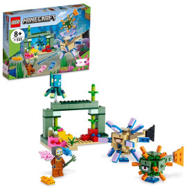 Lego მაინქრაფტი The Guardian Duel 21180