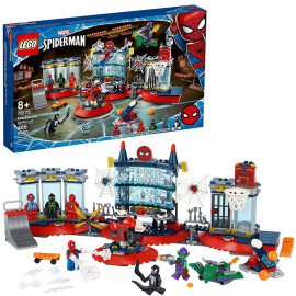 Lego მარველი Attack on the Spider Lair 76175