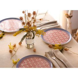 თეფში ხალიჩა - ვარდისფერი, 3 image