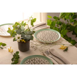 თეფში ხალიჩა - ნაცრისფერი, 3 image