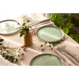 თეფში ხალიჩა - ფირუზისფერი, 3 image