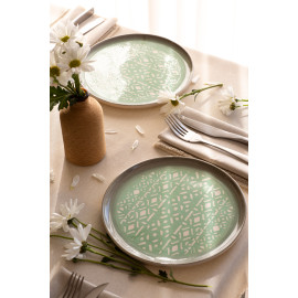 თეფში ხალიჩა - ფირუზისფერი, 4 image