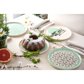 თეფში ხალიჩა - ფირუზისფერი, 6 image